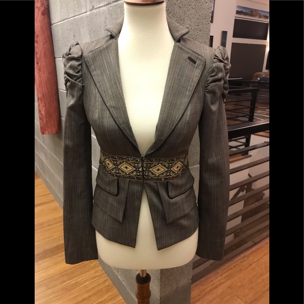 Gorgeous decorative blazer by Bebe